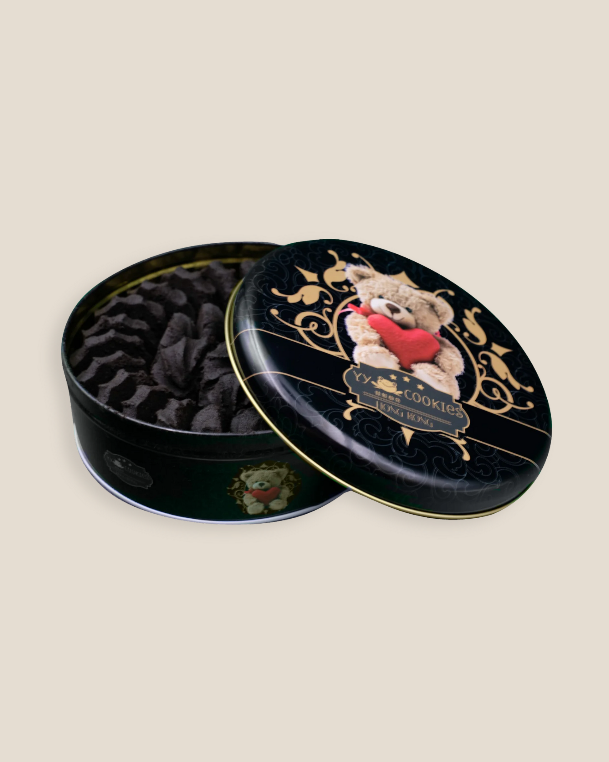 特濃竹炭朱古力曲奇 220g