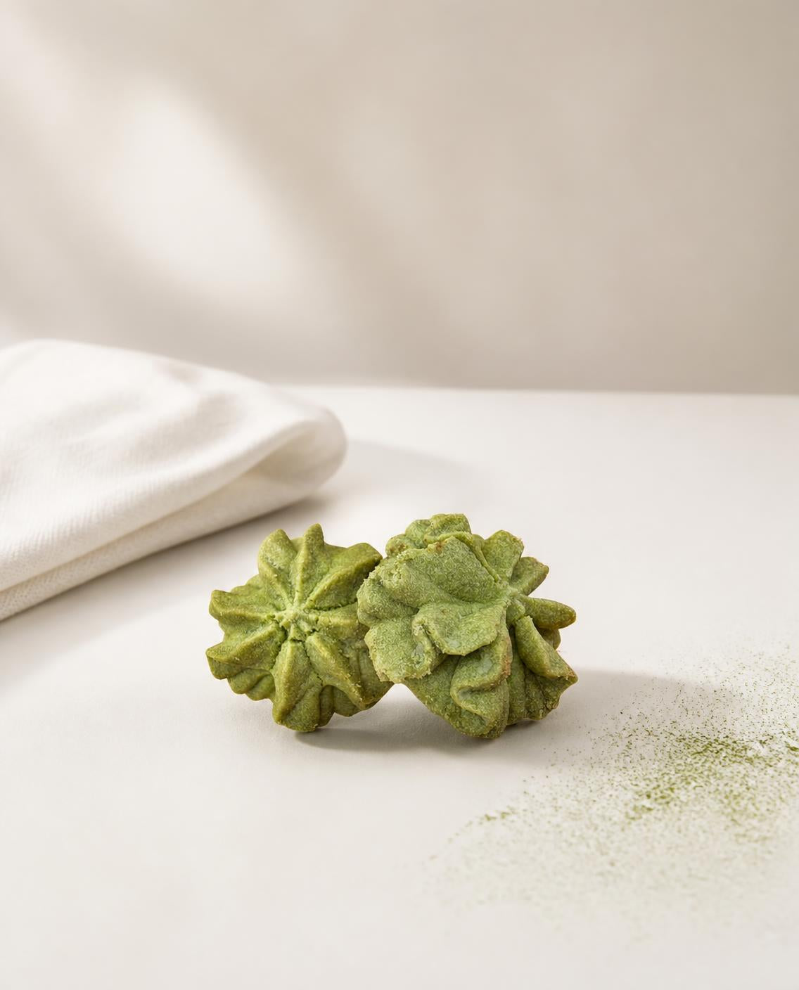 菊花形狀散裝曲奇 (宇治抹茶) 120g